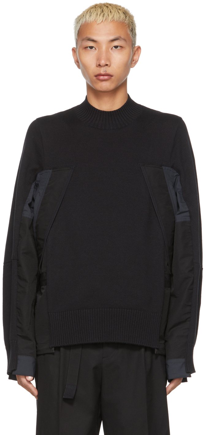 Sacai Rip Stop Mix Pullover メンズ | motr.ca