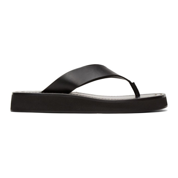 The Row Black Ginza Sandals The Row