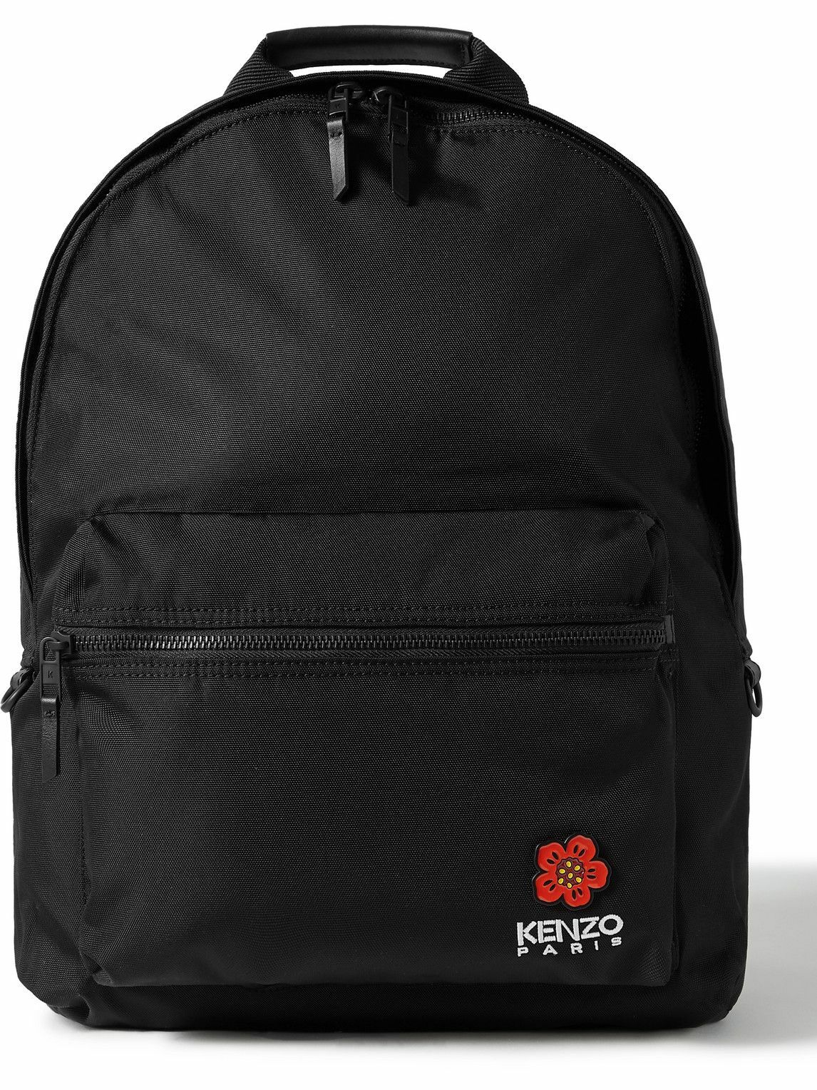 KENZO Crest Appliquéd LogoEmbroidered Canvas Backpack Kenzo