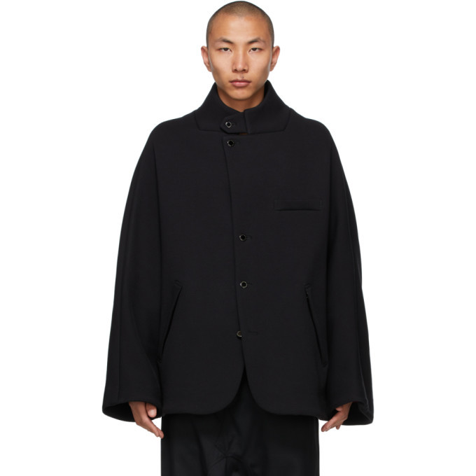 Fumito Ganryu Black Vintage Modern Jacket Fumito Ganryu