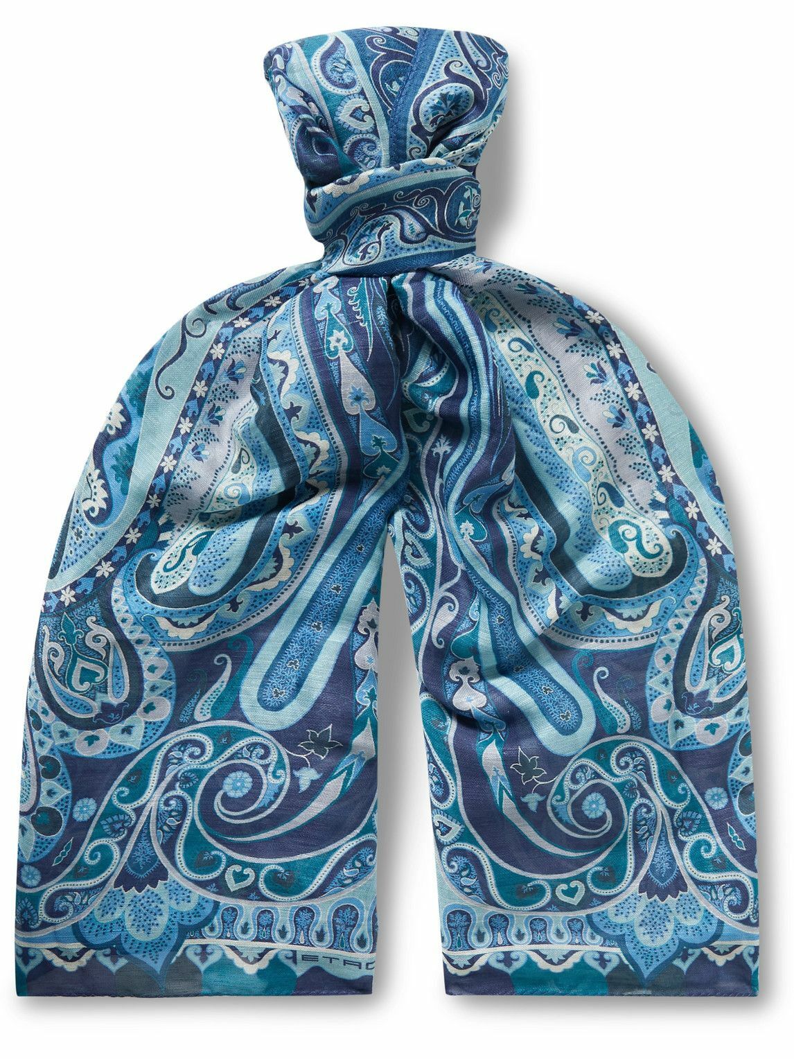 Etro - Paisley-Print Modal and Cashmere-Blend Scarf Etro