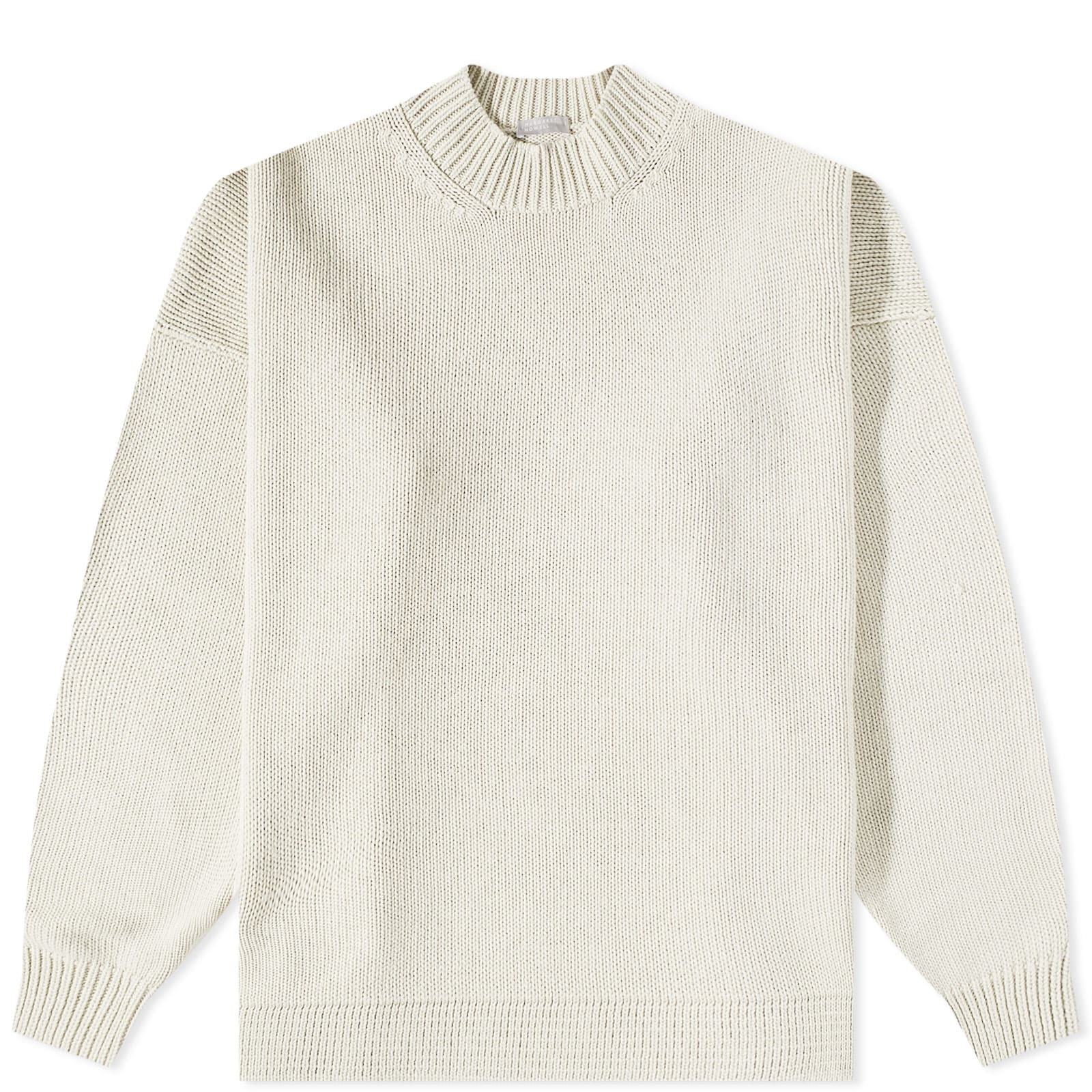 Margaret Howell Men's Fishermans Jumper in Pale Stone Margaret Howell