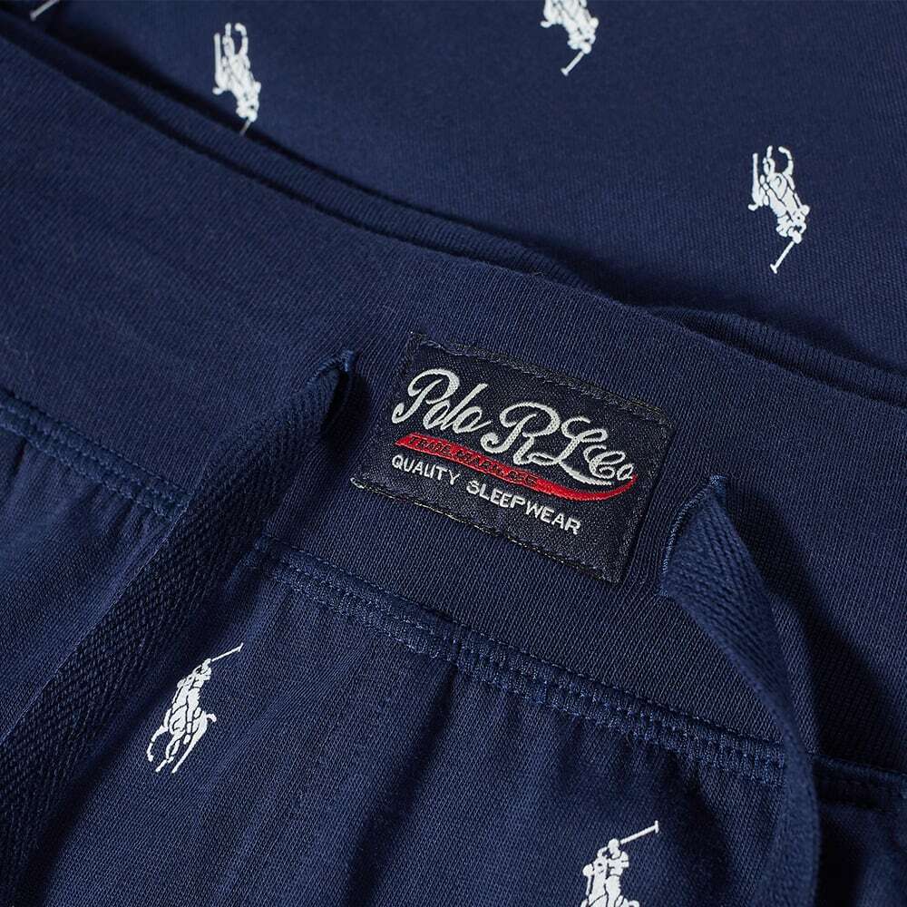 Polo Ralph Lauren Men's Sleepwear All Over Pony Sweat Pant in Cruise Navy Polo  Ralph Lauren