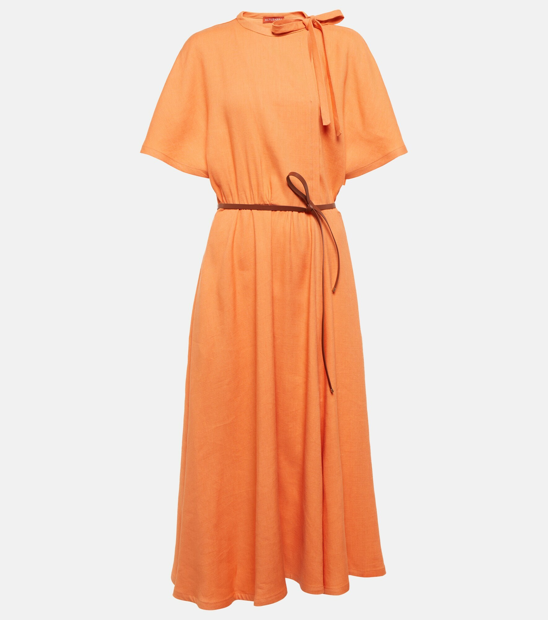 Altuzarra Belted Midi Dress Altuzarra