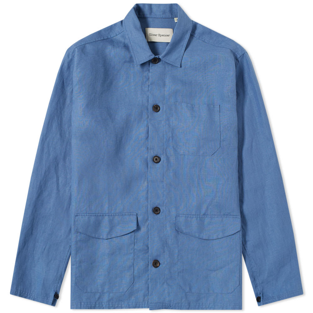 Oliver Spencer Hockney Chore Jacket Blue