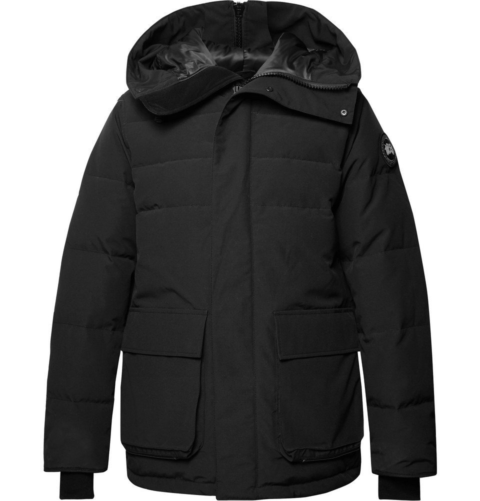 Canada Goose - Wedgemount Quilted Canvas Hooded Down Jacket - Men ...