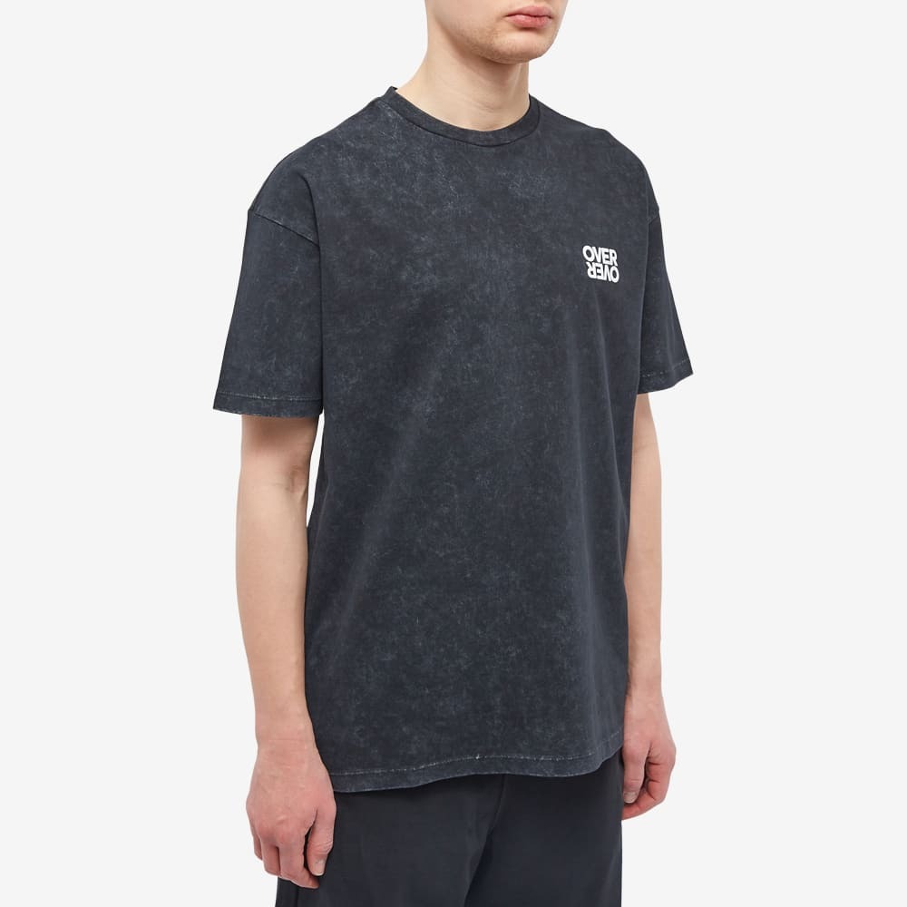 Over Over Men's Run The Wold Easy T-Shirt in Black OVER OVER