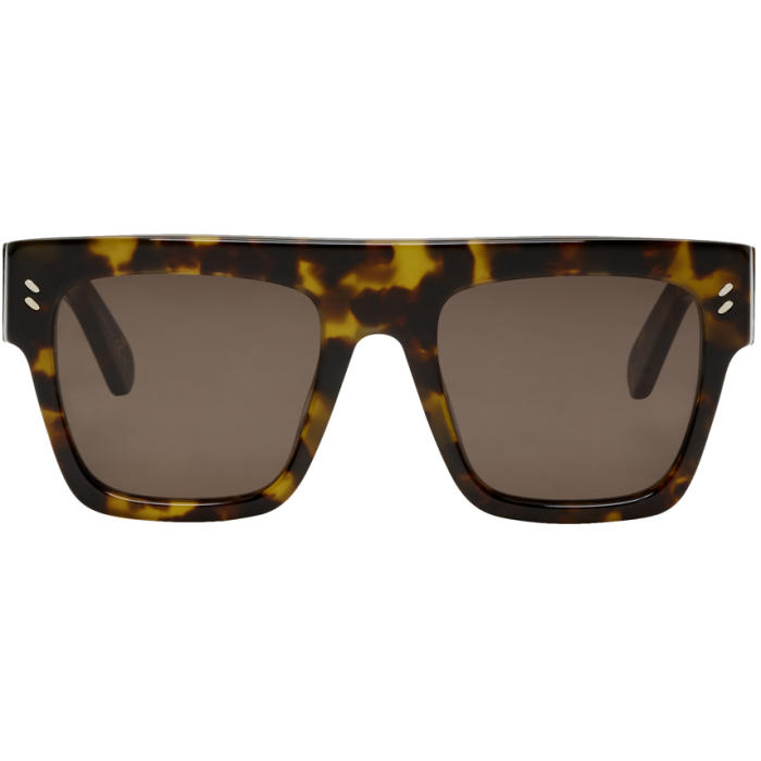 flat top tortoise sunglasses