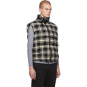 1017 ALYX 9SM Black and Off-White Puffer Vest