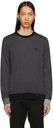 Burberry Grey Wool Pullover