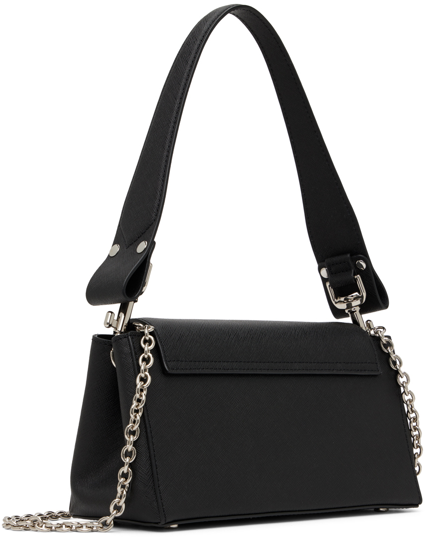 Vivienne Westwood Black Medium Hazel Messenger Bag Vivienne Westwood