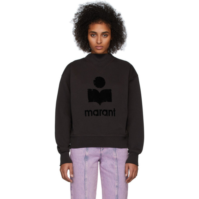 Photo: Isabel Marant Etoile Black Moby Inactif Sweatshirt