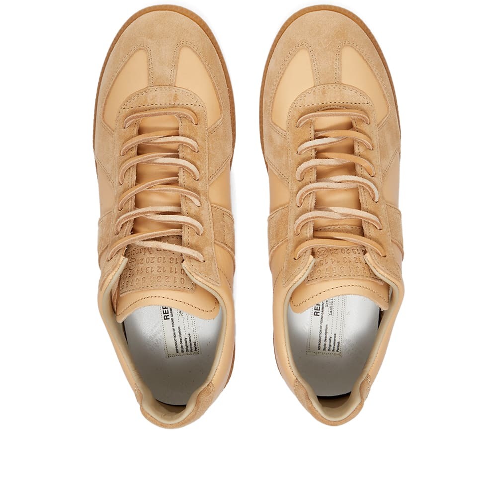 Maison Margiela Women's Replica Sneakers in Beige Maison Margiela