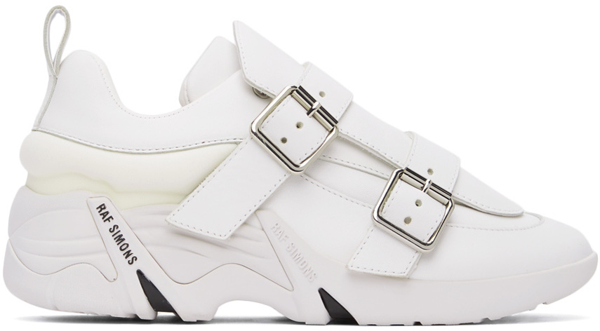 raf simons white sneakers