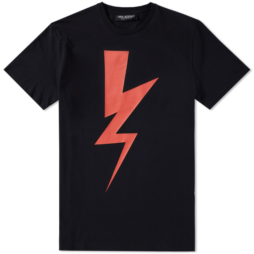 Neil Barrett Abstract Bolt Tee Neil Barrett