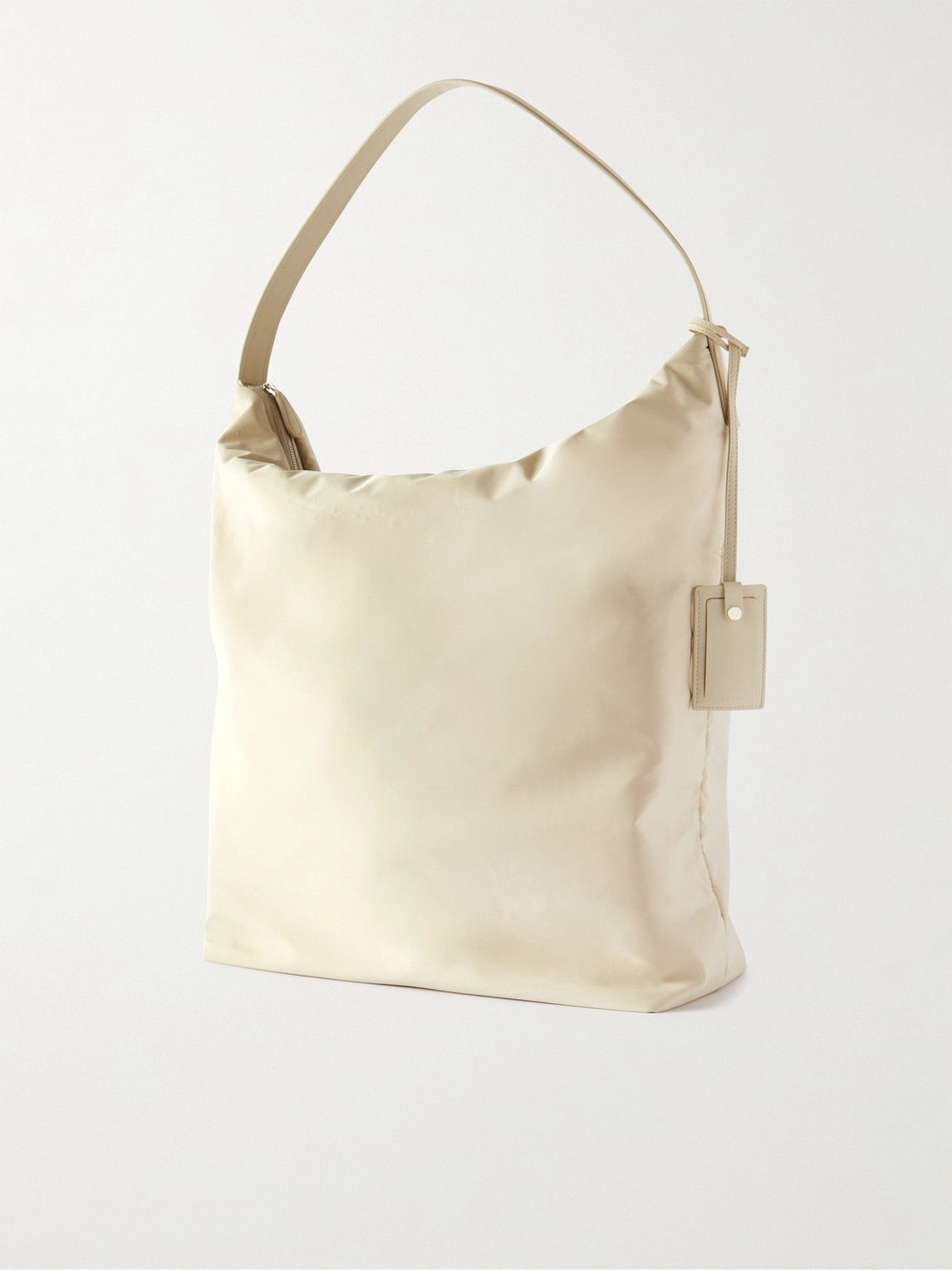 The Row - Leather-Trimmed Nylon-Shell Tote Bag The Row