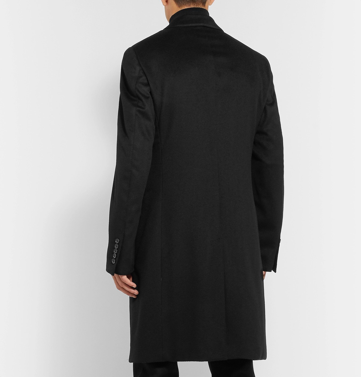 TOM FORD - Cashmere Overcoat - Black TOM FORD