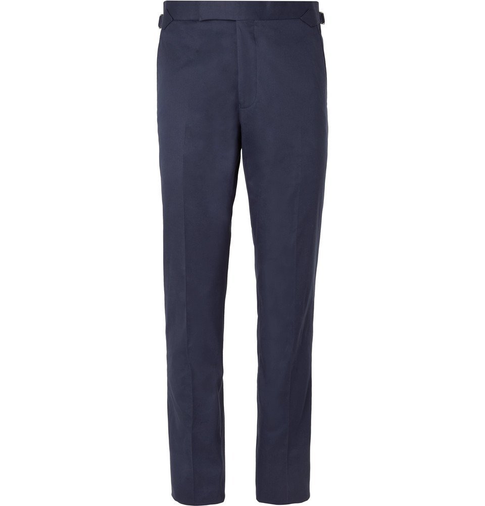 james navy suit trousers