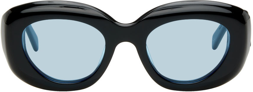 BONNIE CLYDE Black Portal Sunglasses