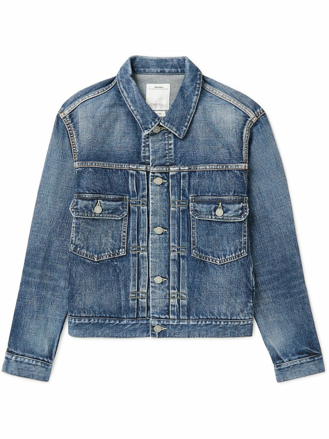 Visvim - Social Sculpture Denim Trucker Jacket - Blue Visvim