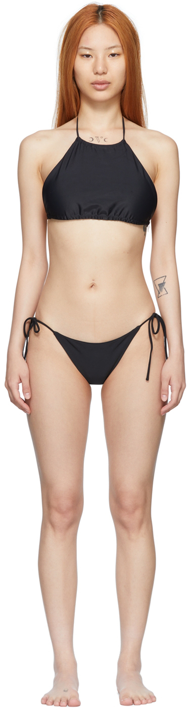 Photo: Jade Swim Black Gia & Ties Bikini Set