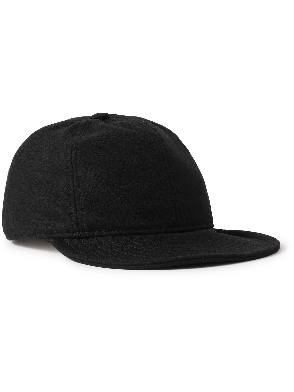 Borsalino - Rock Cashmere Baseball Cap - Black Borsalino