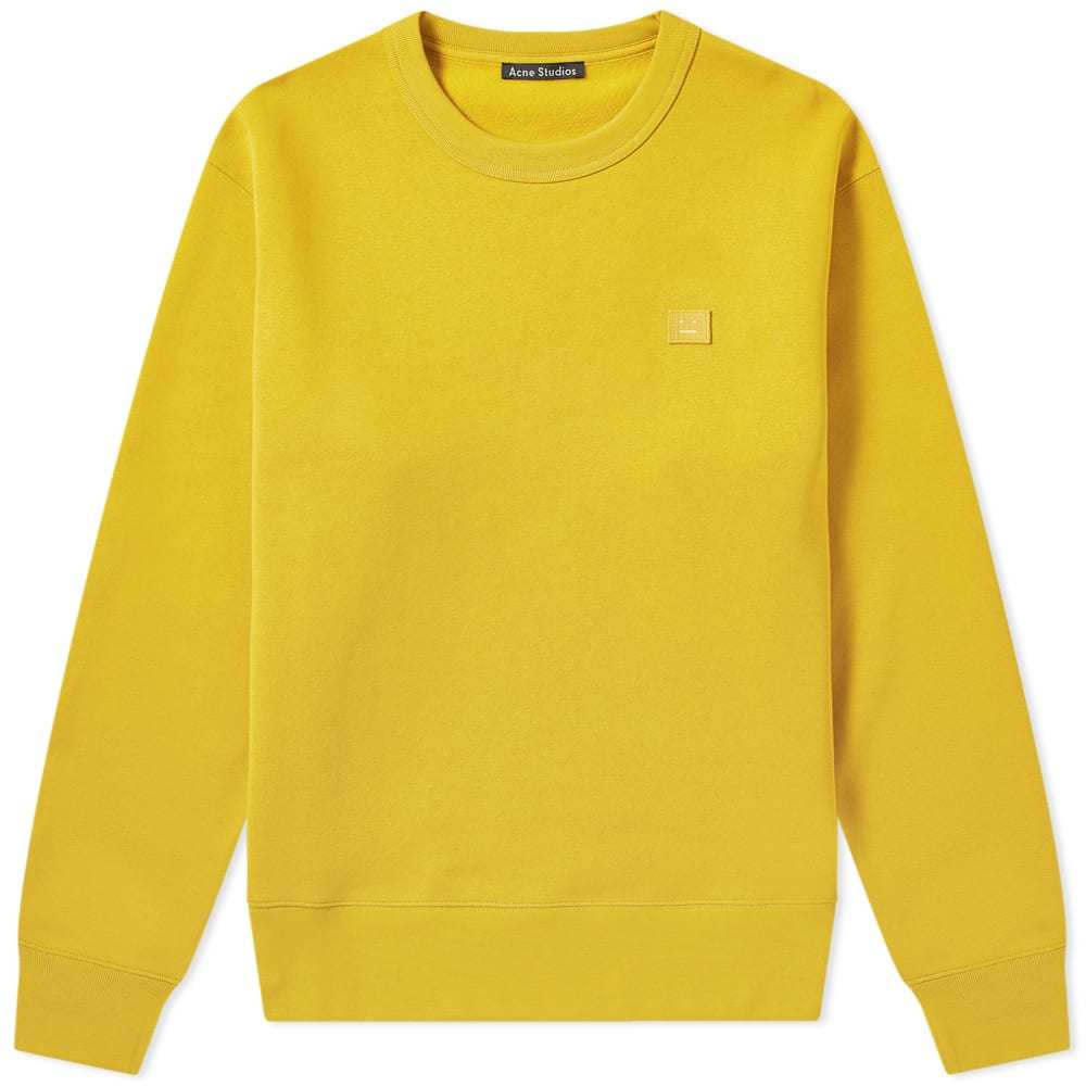 acne studios fairview face crew sweat
