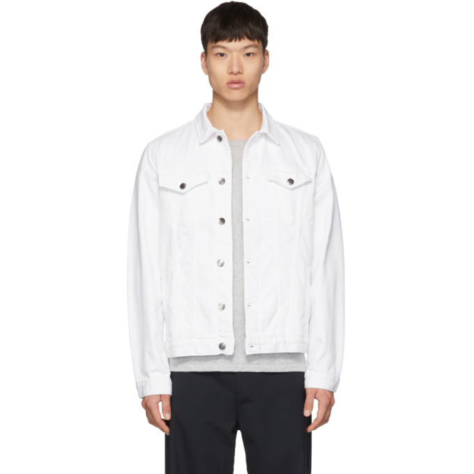 frame white jean jacket