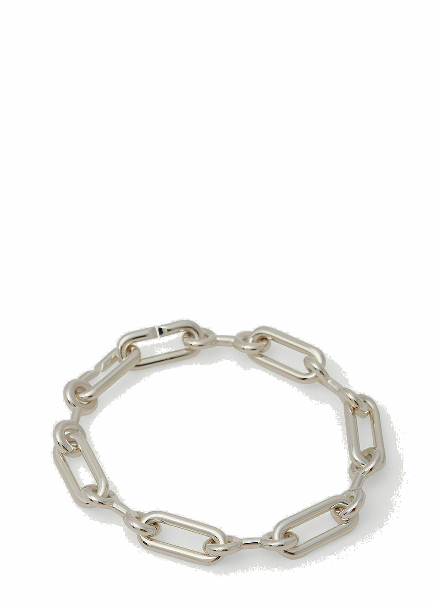 Photo: Binary Chain Bracelet in Silver