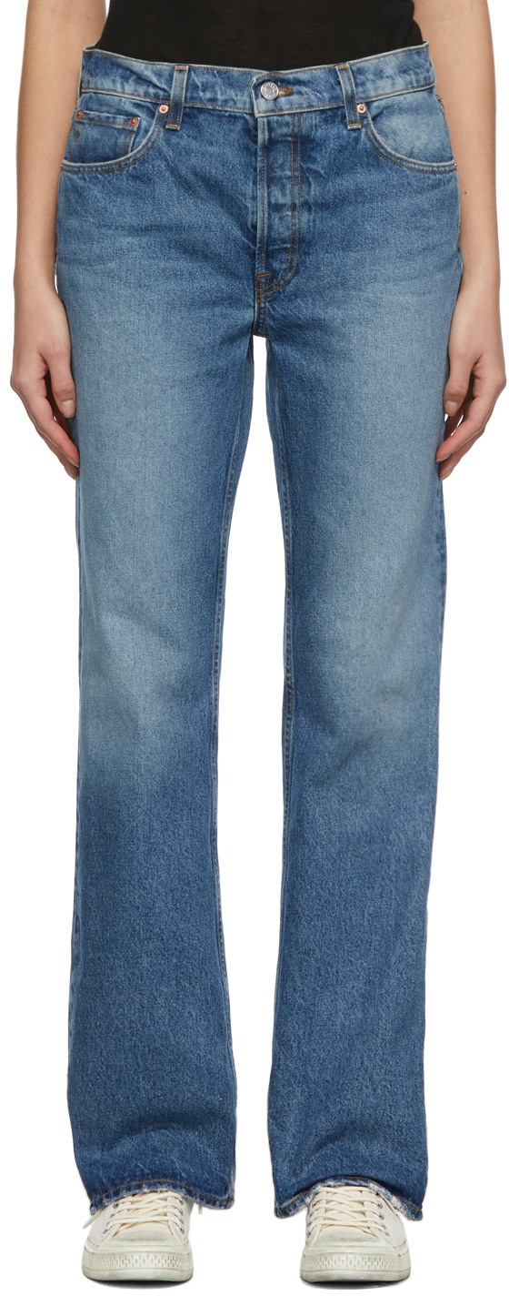 Grlfrnd Blue Courtney Jeans Grlfrnd