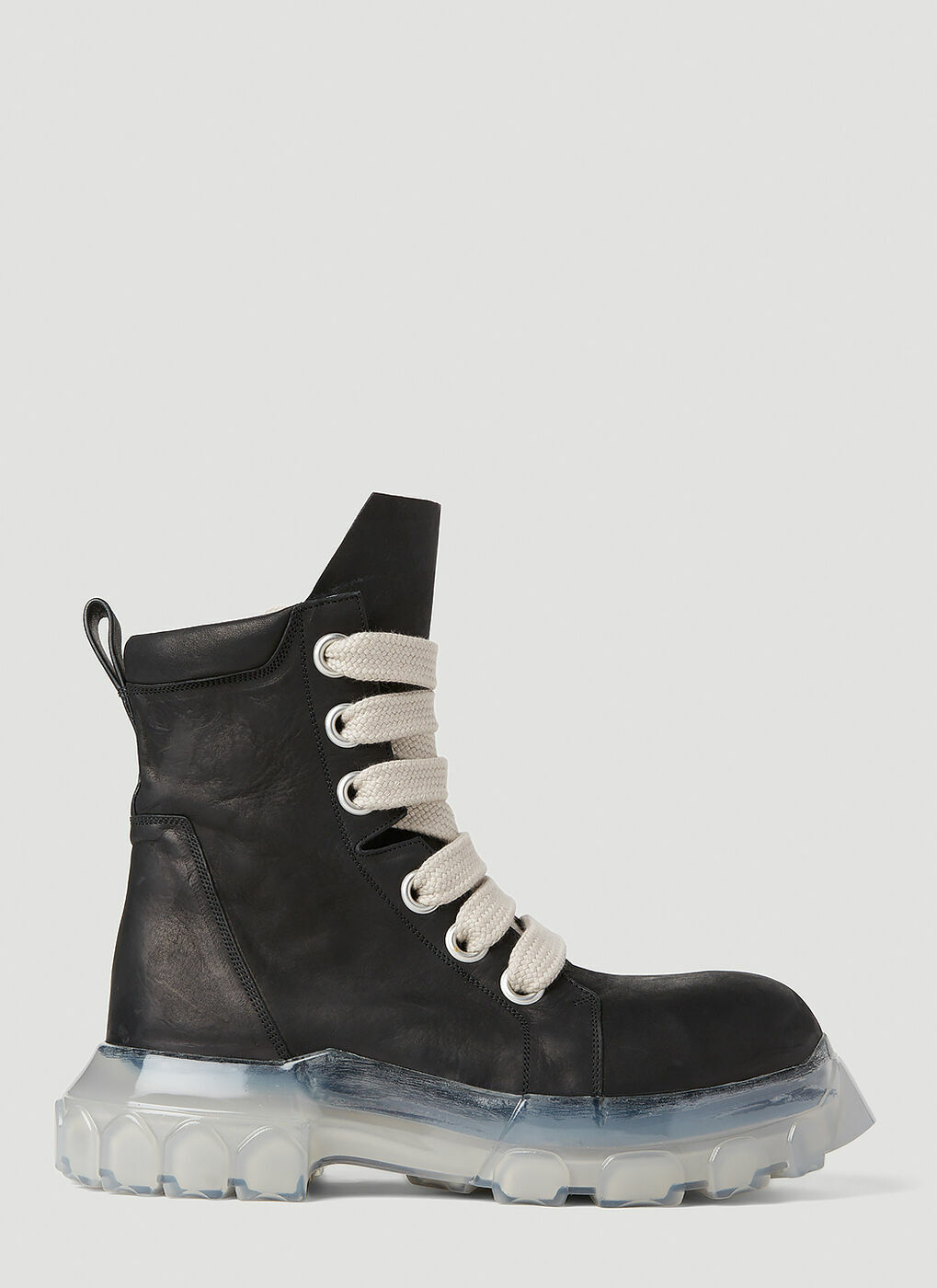 Rick Owens - Bozo Tractor Boots in Black Rick Owens
