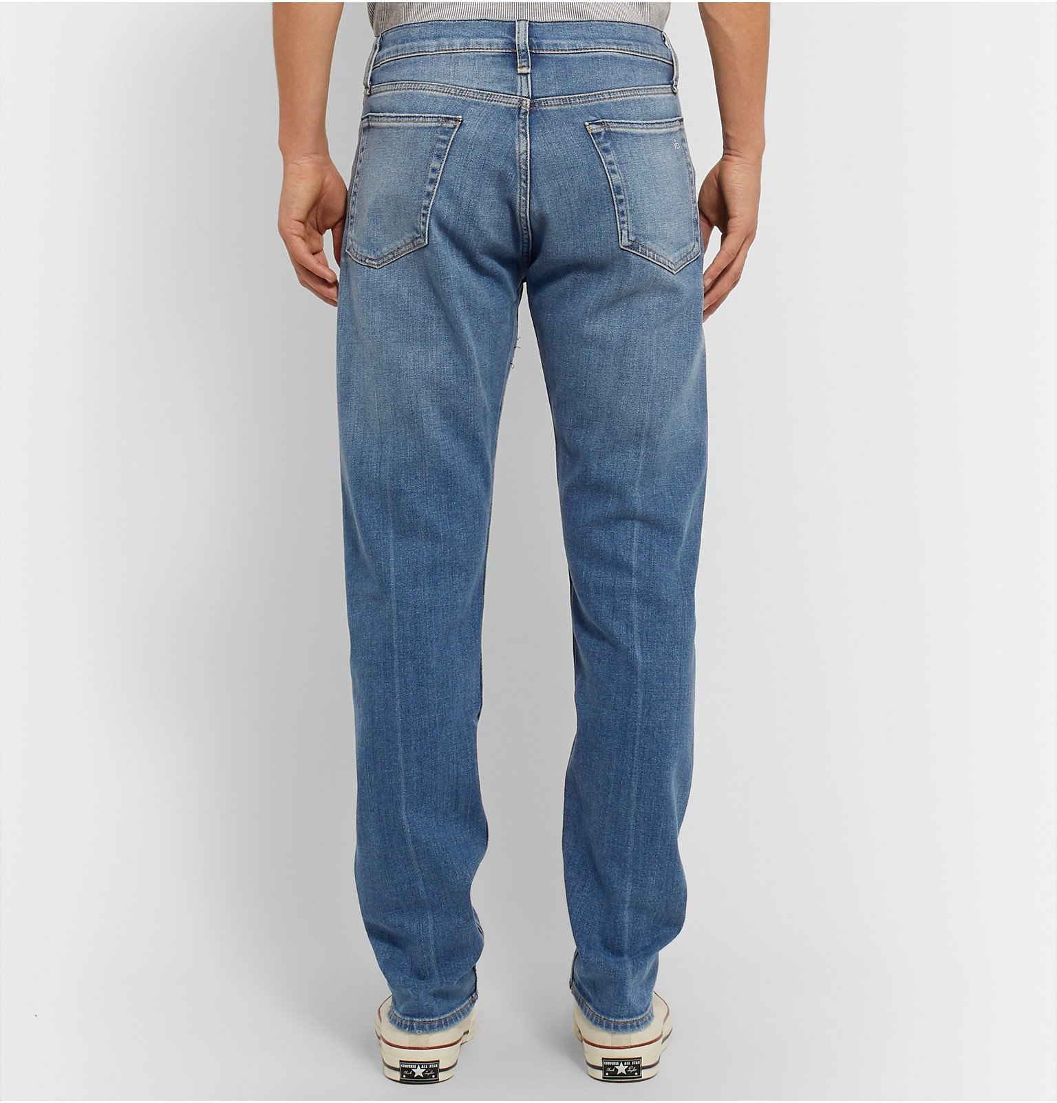 rag & bone - Fit 2 Slim-Fit Stretch-Denim Jeans - Blue Rag and Bone