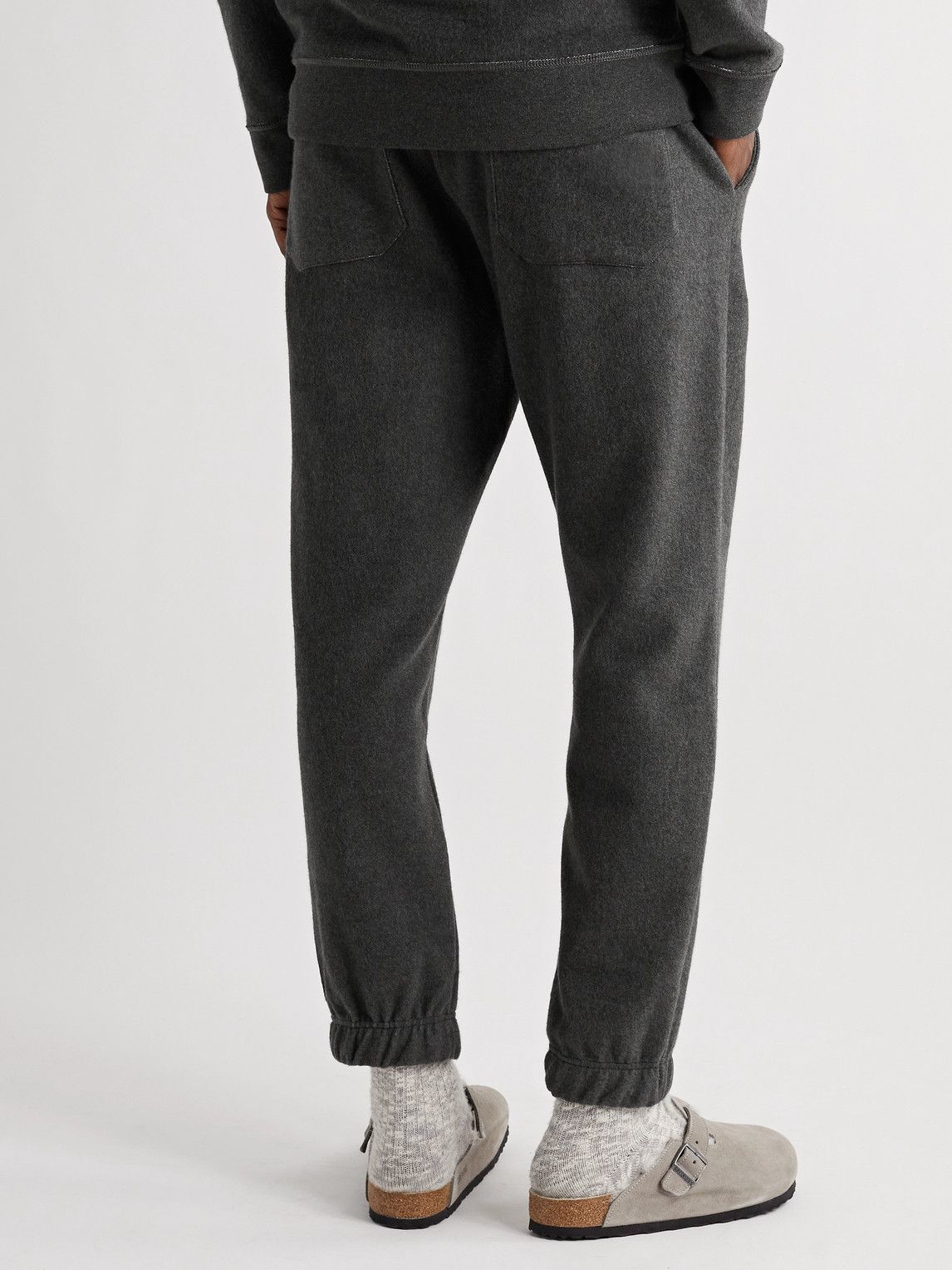 NN07 - Fred Tapered Cotton-Fleece Sweatpants - Gray NN07