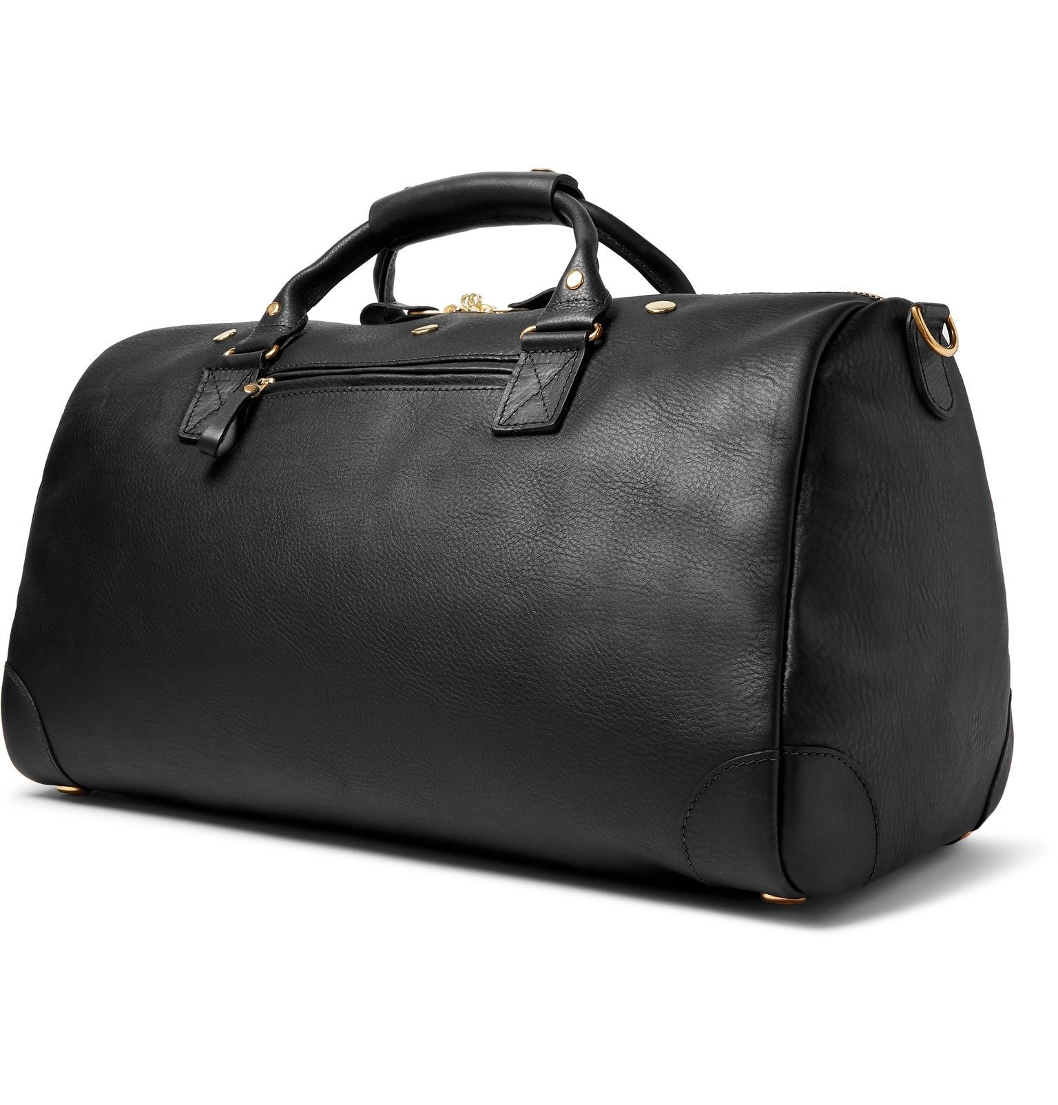 Bennett Winch - Full-Grain Leather Holdall - Black Bennett Winch