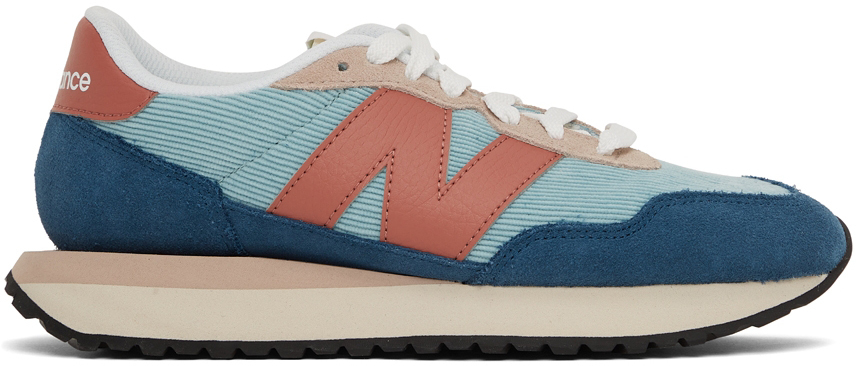 New Balance Blue & Pink 237 Sneakers