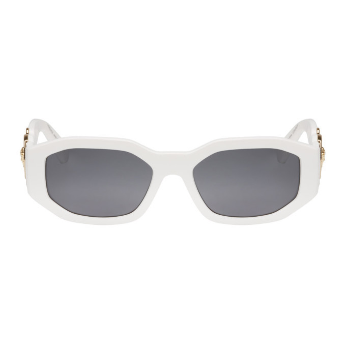 white medusa biggie sunglasses