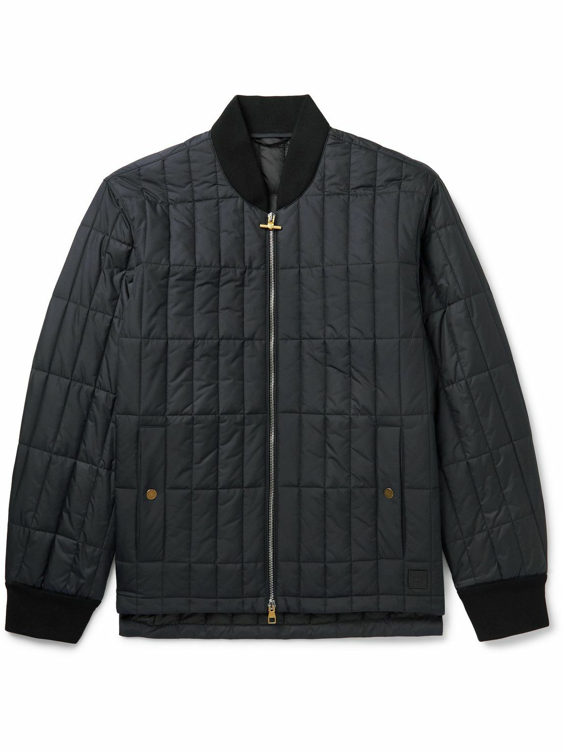 Dunhill - Quilted Shell Jacket - Blue Dunhill