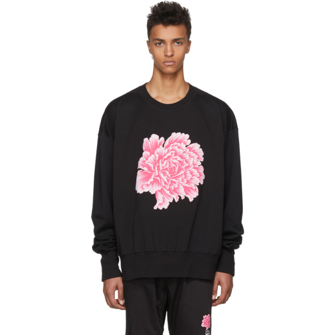 Y-3 Black James Harden Graphic Crew Sweatshirt Y-3