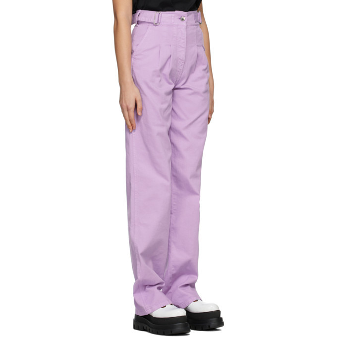 MSGM Purple Baggy Jeans MSGM