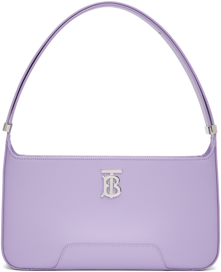Photo: Burberry Purple TB Shoulder Bag