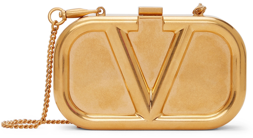 valentino garavani gold bag