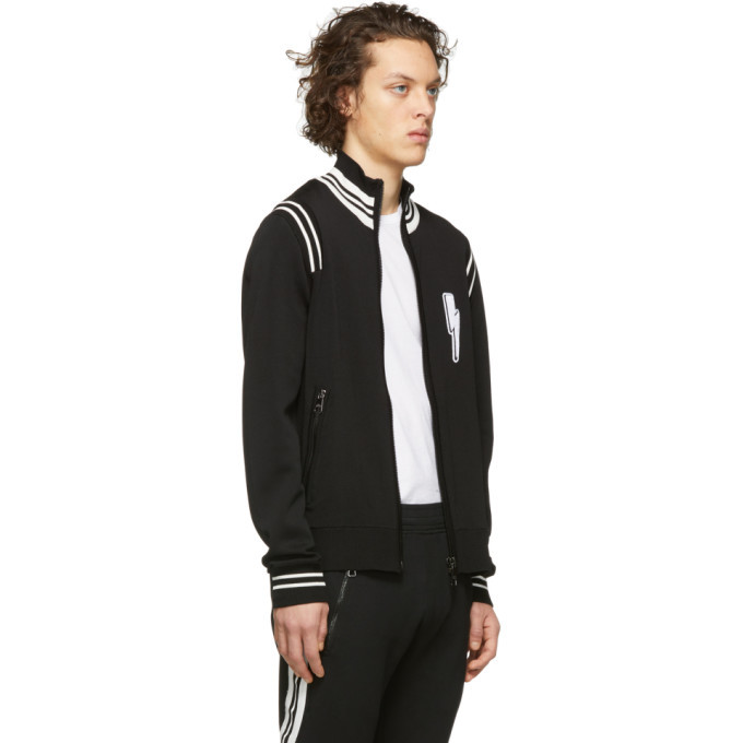 neil barrett varsity jacket