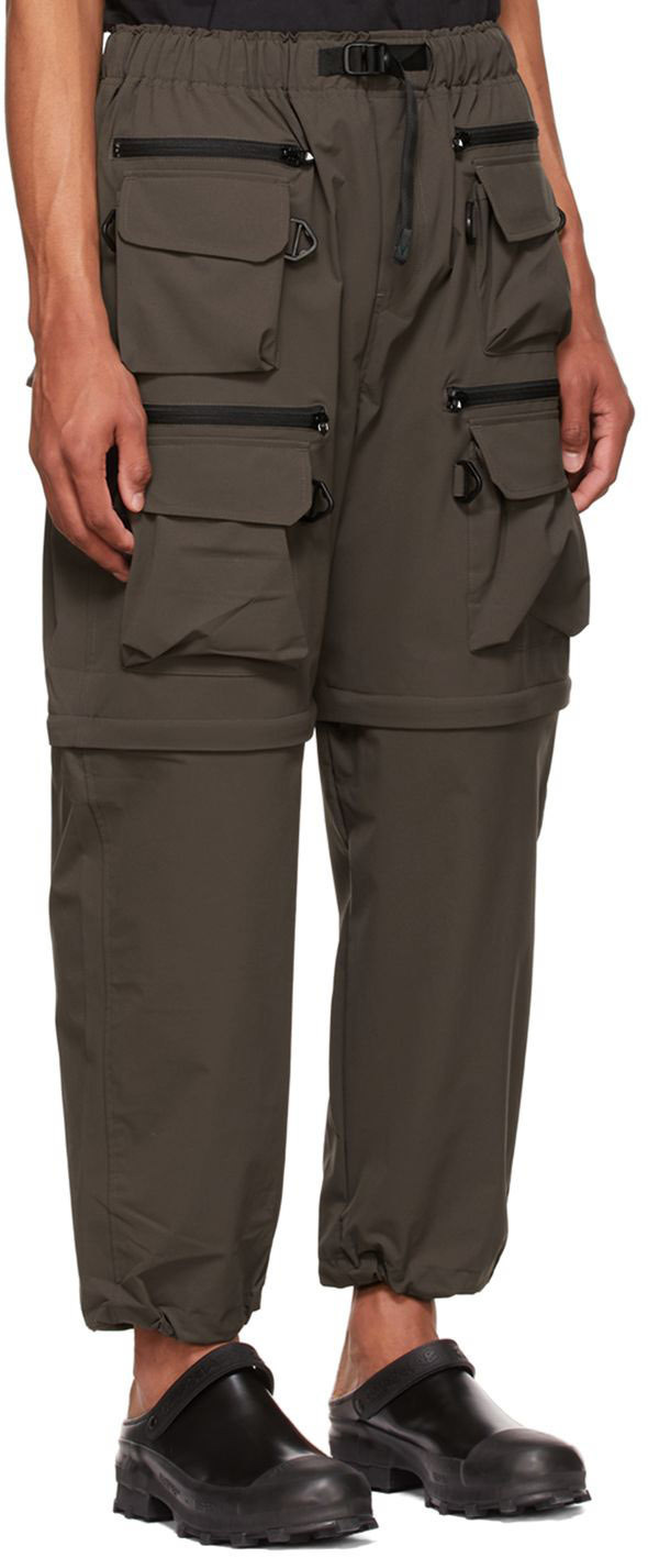 South2 West8 Gray Polyester Cargo Pants South2 West8