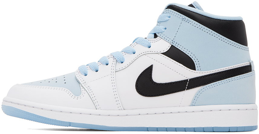 nike air jordan blue white
