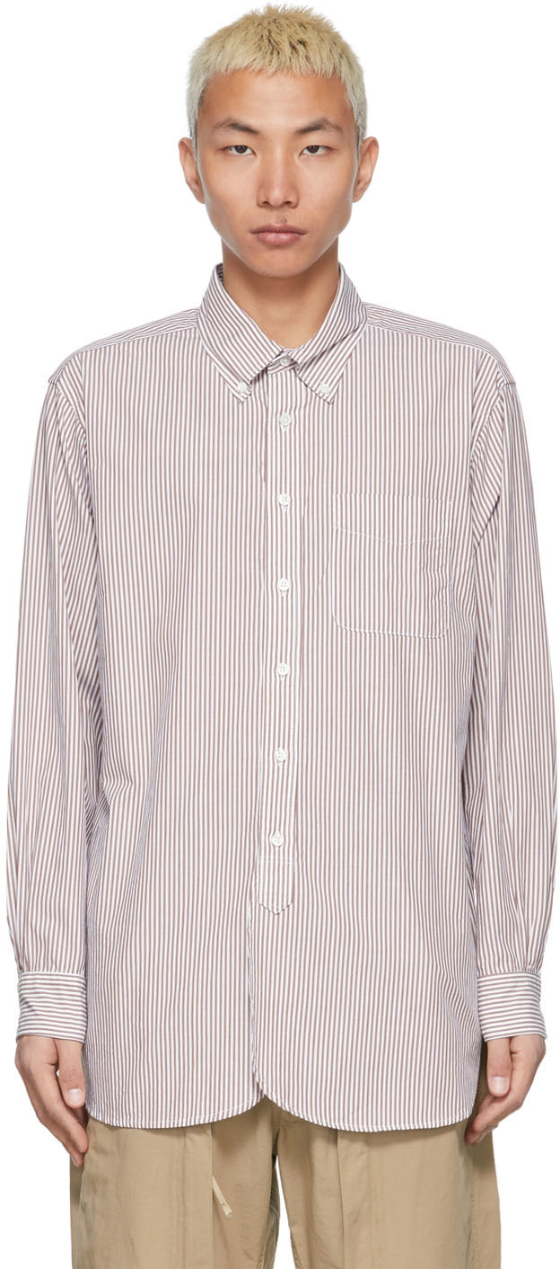 Engineered Garments Tan \u0026 White 