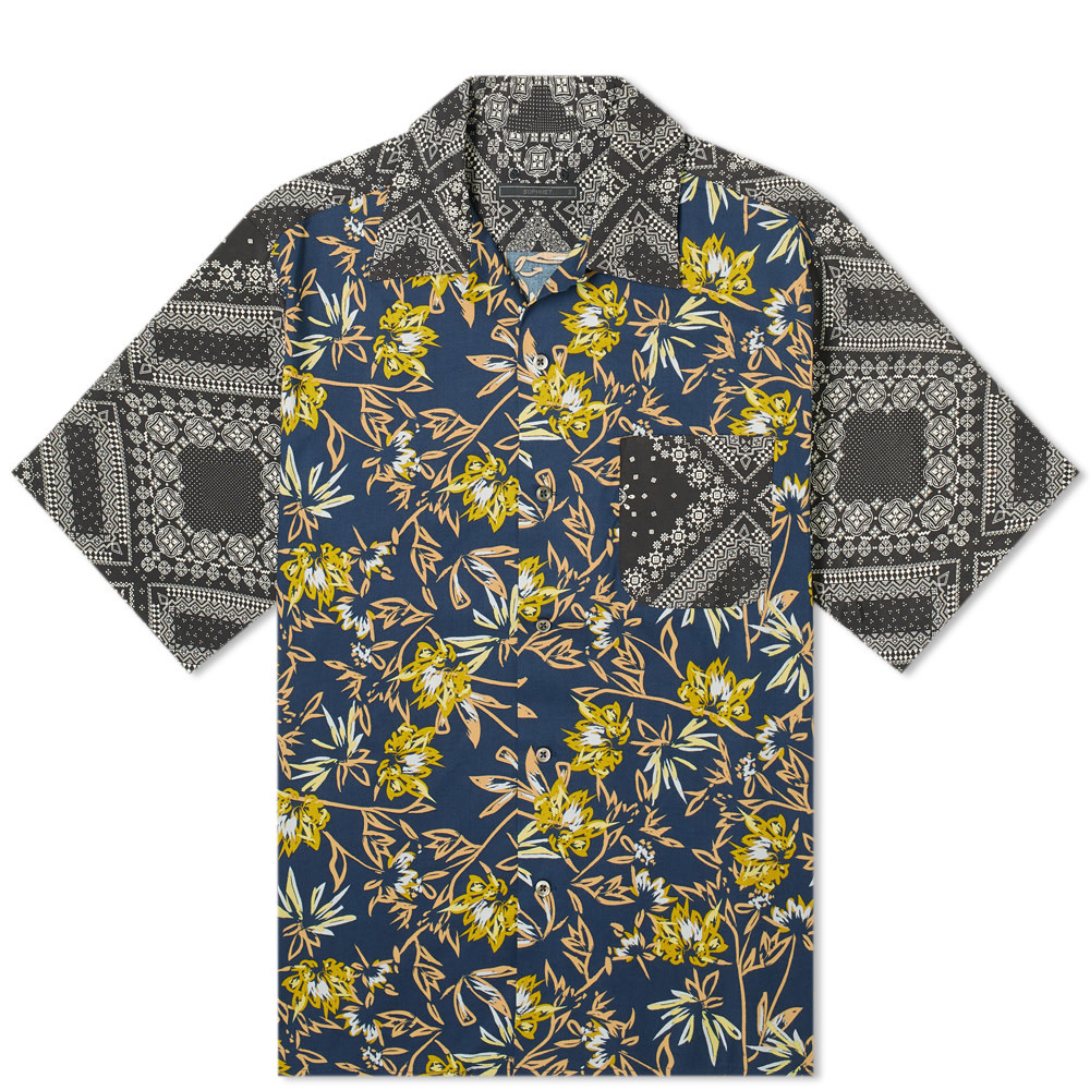 SOPHNET. Pattern Mix Aloha Shirt SOPHNET.