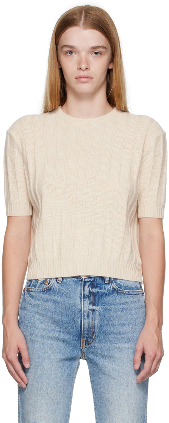 KHAITE Off-White Esmeralda Sweater Khaite