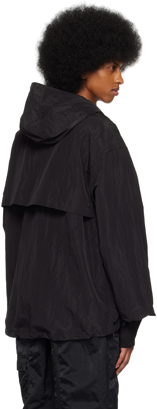 True Tribe Black Meteor Poncho Jacket True Tribe
