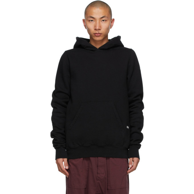 Rick Owens Drkshdw Black Granbury Hoodie Rick Owens Drkshdw