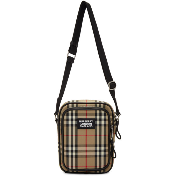 Burberry Beige Freddie Messenger Bag Burberry